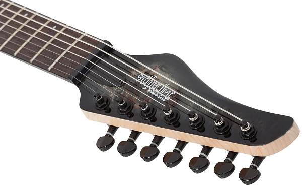 Электрогитара SCHECTER [C-7 PRO CB] электрогитара 7-струннаякорпус: красное дерево, топ: кап, гриф: клен 3 куска, накладка: венге, 24 лада, цвет: Charcoal Burst (CB)