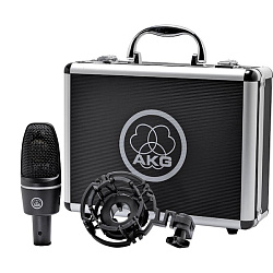 AKG C3000 микрофон конденсаторный, кардиоидный НЧ, 10дБ+H85