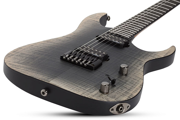 Электрогитара SCHECTER [BANSHEE MACH-6 FOB] электрогитара 6-струнная, корпус: болотный ясень,топ: огненный клен, гриф: обожженый клен, накладка: чёрное дерево, 24 лада, цвет: Fallout Burst (FOB)