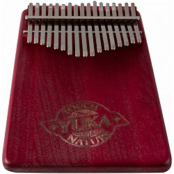 YUKA  KA-17 БОРДО клен - Калимба 17 язычков