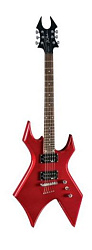B.C.Rich WGBHMR Электрогитара Warlock BST Headstock, Metallic Red.
