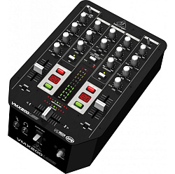 Behringer VMX200USB - микшер для DJ, 2-канальный, встроенный USB-интерфейс, МАС, РС.