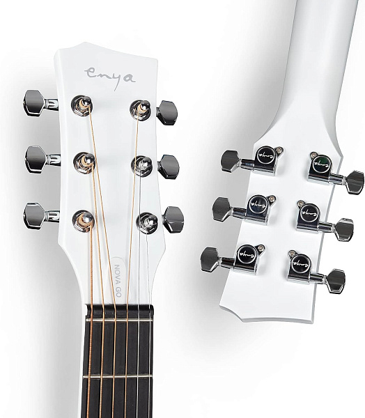Enya NOVA GO/SP1.WH - Электроакустическая гитара, цвет белый