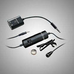 AUDIO-TECHNICA ATR3350IS/ Микрофон петличный для смартфона