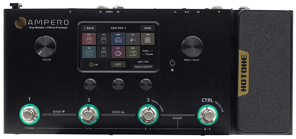 Hotone Ampero - напольный процессор эффектов