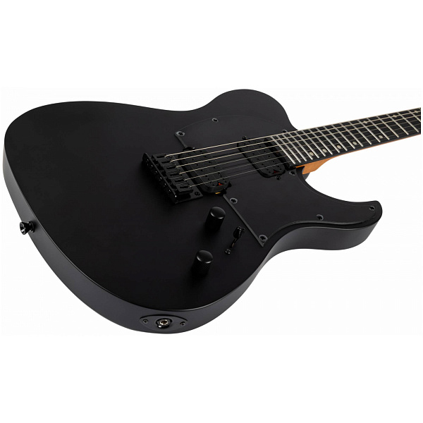 SPIRA T-400 MBK - Электрогитара Telecaster, цвет черный матовый