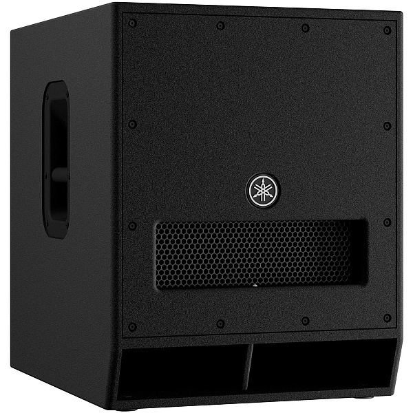 Сабвуфер Yamaha [DXS15MKII] активный, 15", 800W, 135dB, 40Hz~150Hz, вход XLR-3-31 x 2, сквозной выход 2 х XLR3-32 (параллельно с INPUT), гнездо 35мм, болты М20. Цвет: чёрный.
