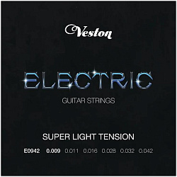 VESTON E 0942 - Струны для электрогитары