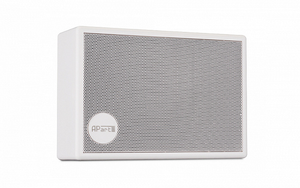 Акустическая система Biamp [SM6-W] (APART) корпусная широкополосная пассивная. 5,25"НЧ-ВЧ. 200 Гц – 20 кГц. 1,5Вт / 3Вт / 6Вт (100 В). Макс. SPL: 98 dB. Клеммный блок. Цвет: белый.