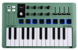 Arturia MiniLab 3 Mint Edition - MIDI-клавиатура 