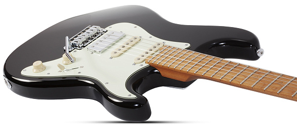 Электрогитара SCHECTER [NICK JOHNSTON TRAD-HSS A. INK] электрогитара 6-струнная, корпус: ольха, гриф: обоженный клён, накладка черное дерево, на болтах, звукосниматели: HSS, 22 лада, цвет: Atomic Inc