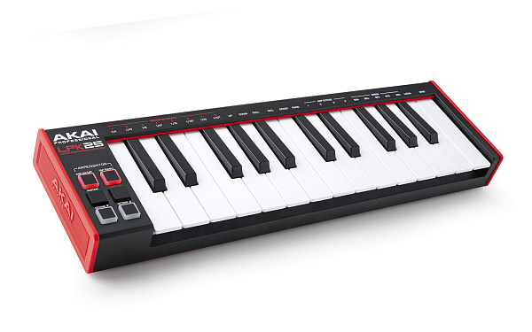 MIDI клавиатура [LPK25MK2] AKAI [LPK25 MKII] 25 динамических мини-клавиш, арпеджиатор, USB-B