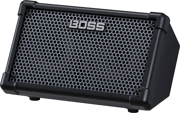 Портативный аккумуляторный стереокомбоусилитель BOSS [CUBE-ST2] 10 Вт (5+5 Вт), микрофонный вход, встроенный Looper, реверберация и автоматическая гармонизация