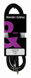 STANDS & CABLES GC-003-3 Инструментальный кабель, 3 метра.
