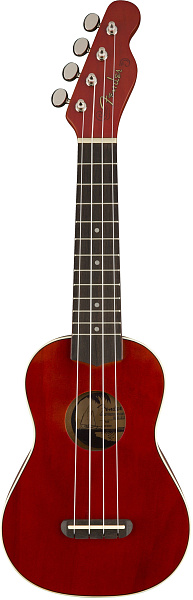 FENDER UKULELE VENICE-CHERRY - Укулеле