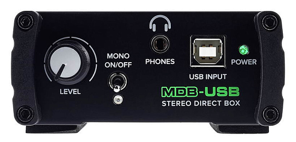 MACKIE MDB-USB стерео директ бокс со встроенным USB интерфейсом