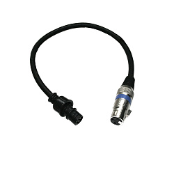 Involight BAR CABLE DMX OUT - переходник с влагозащищённого разъёма на XLR3, 40 см