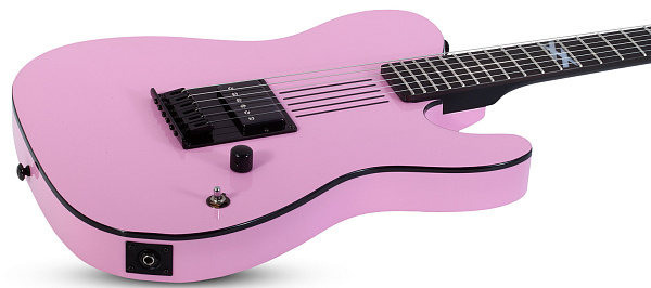 Электрогитара SCHECTER [PT-MGK HP] электрогитара 6-струнная, именная модель Machine Gun Kelly, корпус: ольха, гриф: клён, накладка: черное дерево, 24 лада , цвет: HOT PINK (HP)