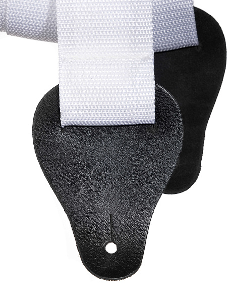 Lutner LSG-1-WH - Ремень для электрогитары, белый