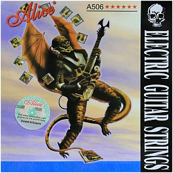 ALICE A506-L - Cтруны для электрогитары в никелевой оплетке, 10-46, Light