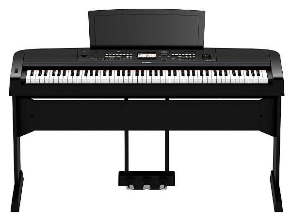 YAMAHA DGX-670B - Цифровое пианино, стойка и блок педалей в комплекте