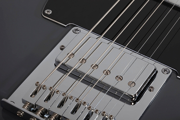 Электрогитара SCHECTER [PT EX DORIAN GRAY DG] электрогитара 6-струнная, баритон, корпус: ньятон, гриф: клен, накладка: черное дерево, 22 лада, цвет: Dorian Gray (DG)