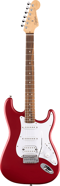 SQUIER DEBUT Stratocaster HSS LRL DKR -  Электрогитара, цвет Dakota Red/Красный