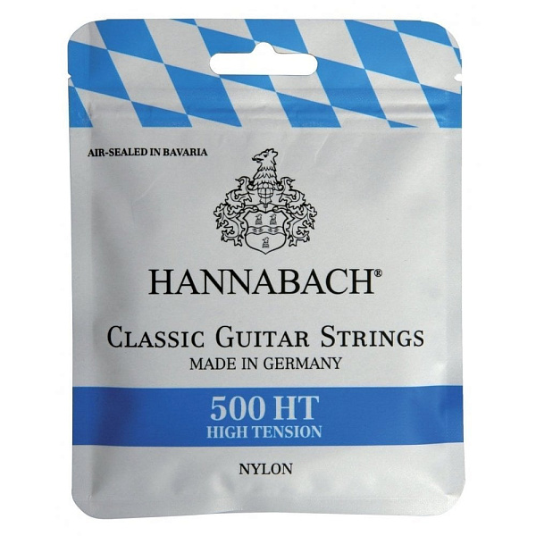 Hannabach 500HT - Струны для классической гитары, сильное натяжение