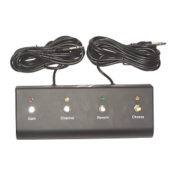 INVASION FS400L - Педаль переключения (фут-свитч), 4-полосная, 2 стерео джека.