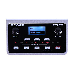 Mooer PE100 - карманный гитарный процессор эффектов