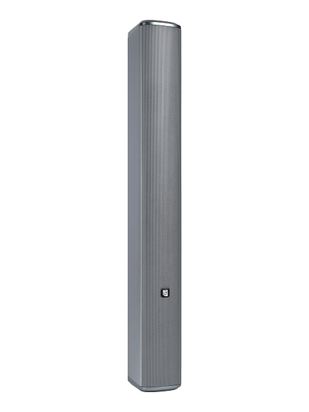 Звуковая колонна Intrend [ITSPK-CL425T-G] пассивная, 4x2.5", 8 Ом / 100V (100Вт), SPL 113dB,  106Hz-20kHz, 120°x20° (HхV), вес 3.4кг, цвет угольный металлик, крепление в комплекте, (цена за 1шт., в упаковке 2 шт.)