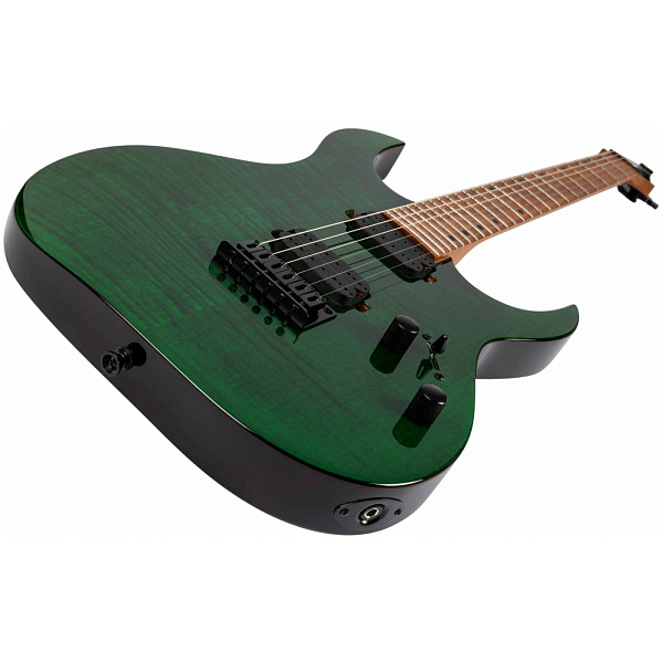 SPIRA S-450 TGR - Электрогитара Superstrat, цвет Trans Green/зелёный 