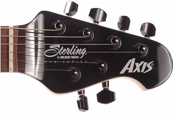 STERLING Axis Black with White - Электрогитара шестиструнная