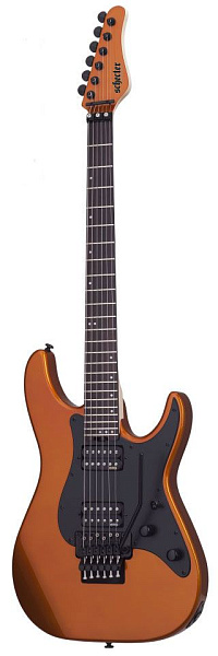 Электрогитара SCHECTER [SUN VALLEY SUPER SHREDDER FR LOR] электрогитара 6-струнная, корпус: красное дерево, гриф: клен, накладка: палисандр, 24 лада, FloydRose, цвет: Lambo Orange (LOR)