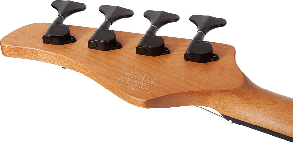 Бас-гитара SCHECTER [C-4 STANDARD TB] бас-гитара 4-струнная, корпус: красное дерево, топ из капа, гриф: печеный клен, накладка: палисандр, 24 лада, цвет Tobacco Burl (TB)