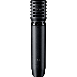 SHURE PGA81-XLR кардиоидный конденсаторный инструментальный микрофон c выкл., с кабелем XLR -XLR