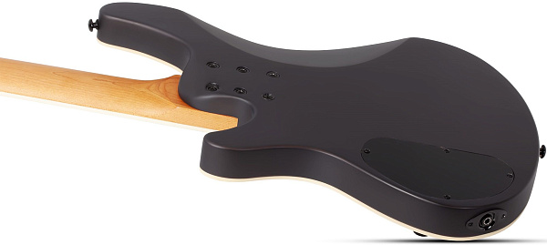 Бас-гитара SCHECTER [C-5 STANDARD CS] бас-гитара 5-струнная, корпус: красное дерево, топ из капа, гриф: печеный клен, накладка: палисандр, 24 лада, цвет Charcoal Satin (CS)