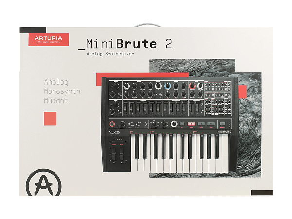 Синтезатор [531003] Arturia [MiniBrute 2 Noir] лимитированная серия MiniBrute 2 в уникальном дизайне.