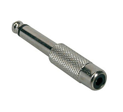 Proel AT190M Переходник - джек моно 6,3мм <-> тюльпан (гнездо), металл.