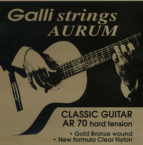 Комплект струн GALLI STRINGS [AR70] для классической гитары