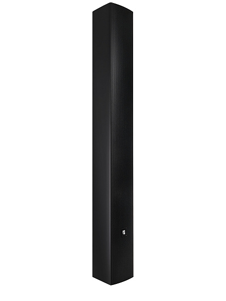 Звуковая колонна Intrend [ITSPK-VA84-B] активная, управляемая, встроенный DSP, 8x4", 320 Вт RMS, вход DANTE, SPL 121dB,  120Hz~16kHz, 120°х20° (+/-20°) (HxV), цвет черный, крепление в комплекте