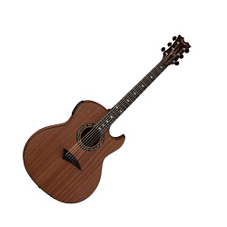 Dean EX SN Электроакустическая гитара, EQ, тюнер, красное дерево, цвет натуральный матовый.