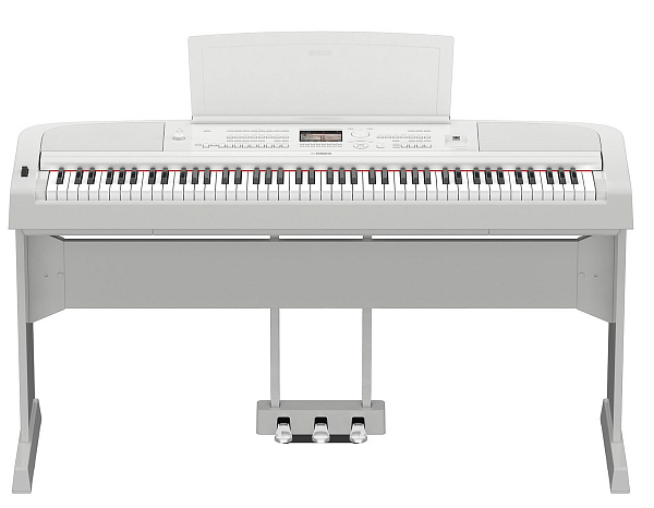 YAMAHA DGX-670WH - Цифровое пианино,стойка и блок педалей в комплекте