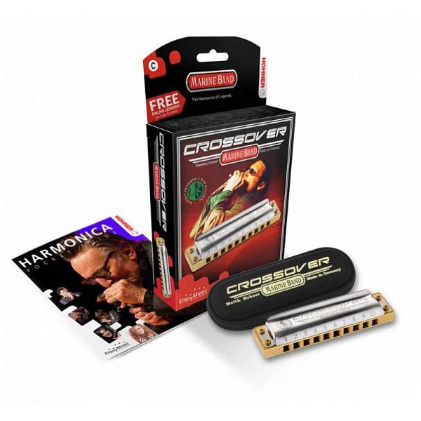 HOHNER Marine Band Crossover C - Губная гармоника диатоническая (M2009016X) 