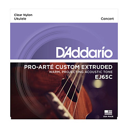 D'Addario EJ65C - Струны для укулеле,чистый нейлон