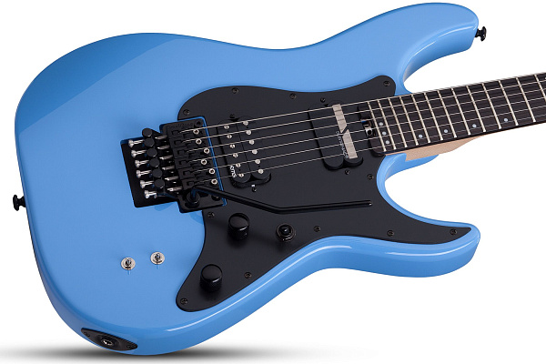 Электрогитара SCHECTER [SUN VALLEY SUPER SHREDDER FR-S R.BLUE] электрогитара 6-струнная, корпус: красное дерево, гриф: клен, накладка: черное дерево, 24 лада, Sustaniac, FloydRose цвет: Riviera Blue (R.BLUE)