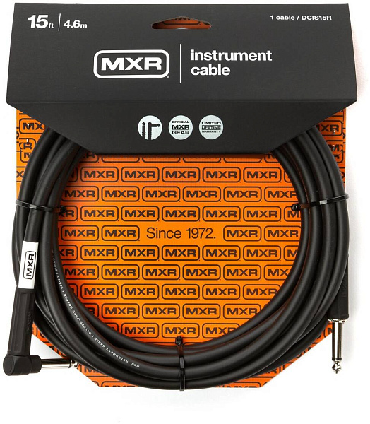 DUNLOP MXR DCIS15R INSTR CABLE 15FT RA - Инструментальный кабель