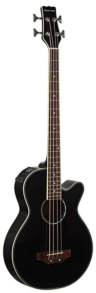 MARTINEZ FAB-1190 EQ/B Электроакустическая бас-гитара, цвет черный.