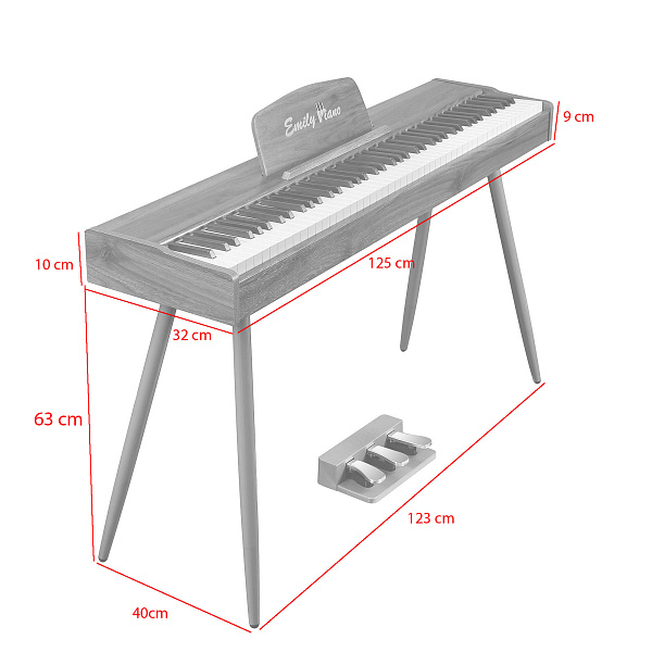 EMILY PIANO D47 BR - Цифровое фортепиано