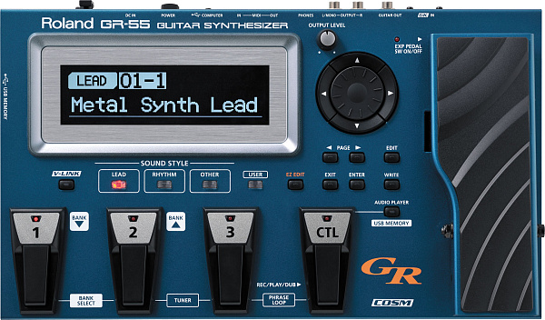 ROLAND GR-55GK-BK - Процессор эффектов